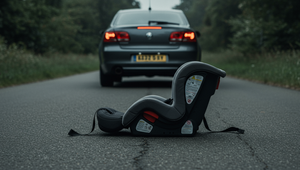 Otec pri cúvaní prešiel novorodenú dcéru, ktorá vypadla zo sedačky