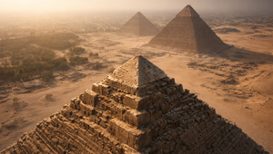 Na vrchole pyramídy sa objavil tvor, ktorého tam nik nečakal