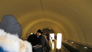 Hokejisti v Moskve cestovali na zápas KHL metrom