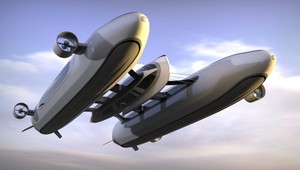 Luxusná obojživelná vzducholoď budúcnosti: Mala by vlastnú pristávaciu plochu pre helikoptéry
