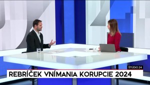 Štúdio 24: Rebríček vnímania korupcie 2024