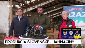 Tlačová beseda ministra Takáča k produkcii slovenskej jahňaciny