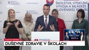 Tlačová beseda o duševnom zdraví v školách