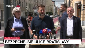 Tlačová beseda primátora Valla: Bezpečnejšie ulice Bratislavy