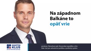 Martin Klus: Na západnom Balkáne to opäť vrie
