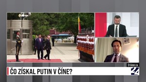 Štúdio 24: čo získal Putin v Číne?