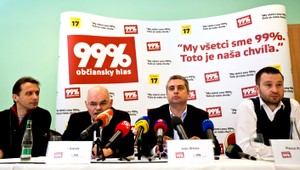 Polícia preveruje hnutie 99 %, to hovorí o zastrašovaní
