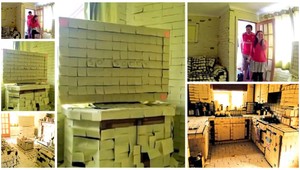 Lístočky, kam sa pozriete. Prekvapenie pre novomanželov