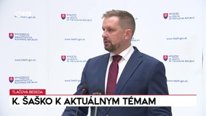 Tlačová beseda ministerstva zdravotníctva k aktuálnym témam