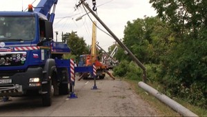 Smršť za 5 minút zničila dedinu pri Leviciach!