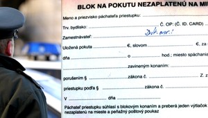 Policajti dostali chybné pokutové bločky... Výhoda pre vodičov?