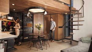 Pár si vytvoril domov z bývalej sýpky na obilie