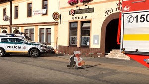 Anonym nahlásil bombu v podniku v centre mesta Rajec