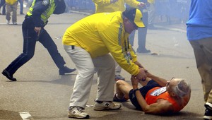 Slovenskí maratónci v Bostone. Dobehli len pár minút pred explóziou