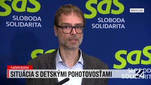 Tlačová beseda strany SaS k situácii s detskými pohotovosťami
