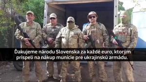 VIDEO: Slováci vyzbierali na muníciu pre Ukrajinu už 3,5 milióna eur