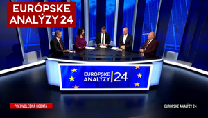 Európske Analýzy 24: piata časť debaty so slovenskými kandidátmi do Európskeho parlamentu