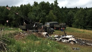 Z miesta pádu vojenského vrtuľníka odnášali trosky stroja