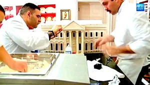 VIDEO. Cukrári odviedli skvelú prácu, Biely dom z perníka