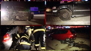 Trojica mladíkov natankovala, utiekla a... Havarovala