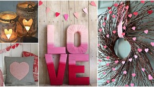 Srdiečka nie sú gýč: Vyčarujte si valentínsku atmosféru DIY doplnkami