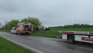 Vodička sa prevrátila v aute na ceste zo Senca. So sebou mala aj dve deti