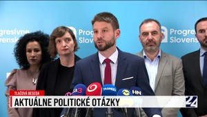 Tlačová beseda Progresívneho Slovenska k aktuálnym politickým témam