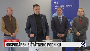 Tlačová beseda o hospodárení štátneho podniku