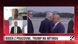 Štúdio 24: Biden z pracovne, Trump na mítingu