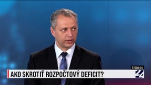 Martin Šuster v Štúdiu 24: Ako skrotiť rozpočtový deficit?