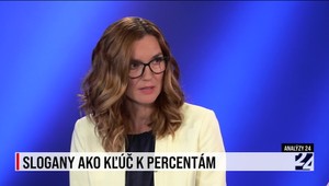 Analýzy 24: Slogany ako kľúč k percentám