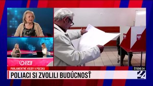 Štúdio 24 s Magdou Vášaryovou o tom, že Poliaci si vybrali budúcnosť
