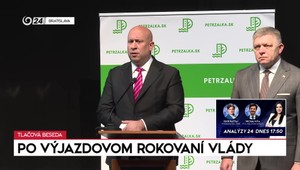 Tlačová beseda premiéra Fica a ministra Ráža po výjazdovom rokovaní vlády