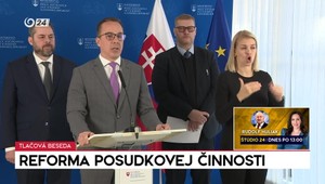 Tlačová beseda ministra práce Erika Tomáša o posudkových lekároch