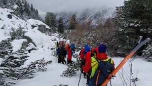 Dvaja mŕtvi po páde lavíny vo Vysokých Tatrách