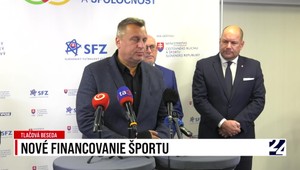 Tlačová konferencia o novom financovaní športu