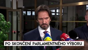 Tlačová beseda Roberta Kaliňáka po skončení parlamentného výboru