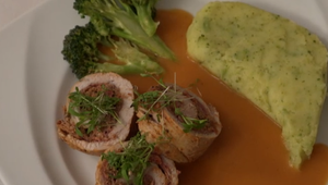 Hlavné jedlo: Morčacie rolády