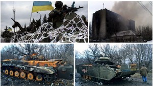 Separatisti obkľúčili Debalceve na východe Ukrajiny