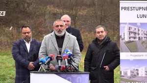 Tlačová beseda primátora Košíc a splnomocnenca pre rómske komunity k výstavbe bytov