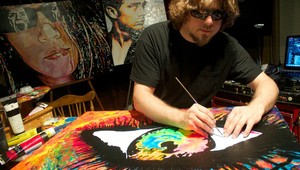 Choroba ho pripravila o zrak, ale nie o talent. Pozrite si fascinujúce obrazy nevidiaceho maliara