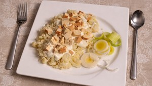 Karfiolové halušky