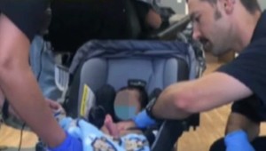 Bábätko vyložil na parkovisku a ušiel