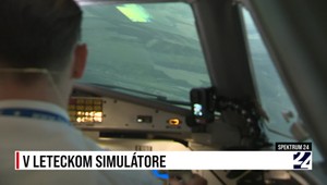 Spektrum 24 v leteckom simulátore