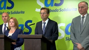 Tlačová konferencia SaS ku kauze Čistý deň