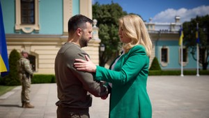 Munícia pre Ukrajinu bola jednou z tém rozlúčkovej návštevy Zuzany Čaputovej