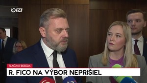 Tlačová beseda opozície po rokovaní zahraničného a európskeho výboru