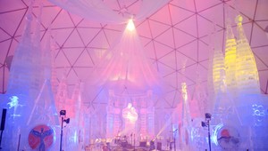 FOTO: Na Hrebienku vyrástlo ľadové kráľovstvo so španielskymi koreňmi