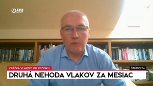 Štúdio 24: Druhá nehoda vlakov za mesiac