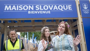 Slovenský dom lákal nielen Francúzov. Najväčší záujem bol o halušky
